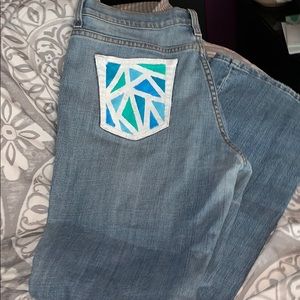 Hand painted Levi’s!